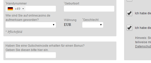 oc-gutscheincodefeld screenshot