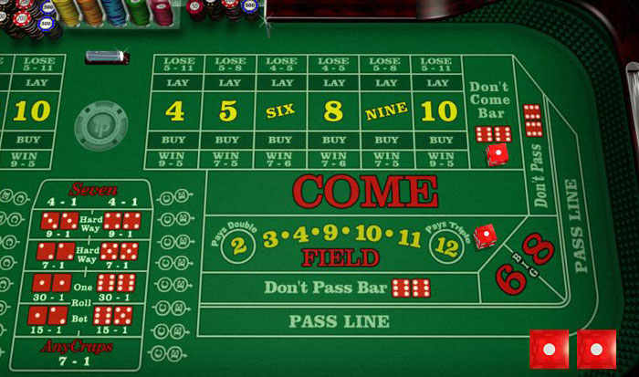 Craps-table