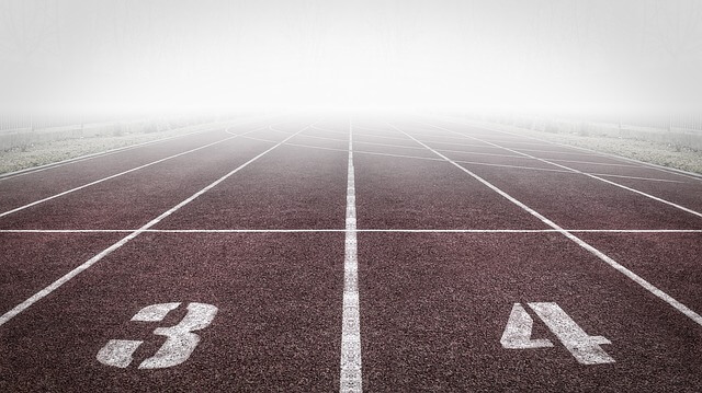 Athletics running lanes