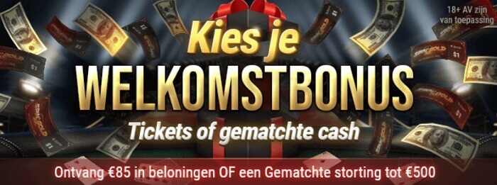 GGPOKER Welkomstbonus