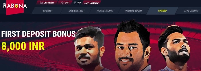 Rabona promo code for Sports