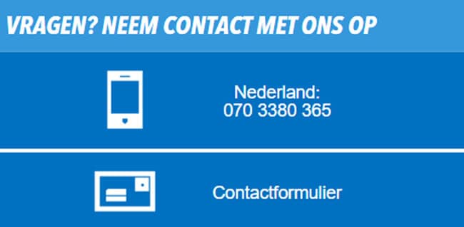 ZEturf Mobiel Klantendienst