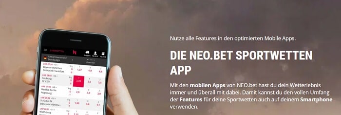 NEO.bet App Download Prozess
