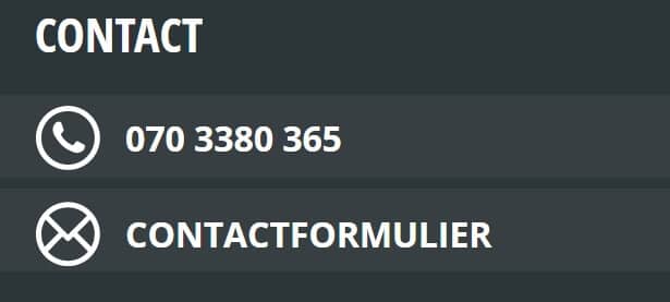 Contactformulier