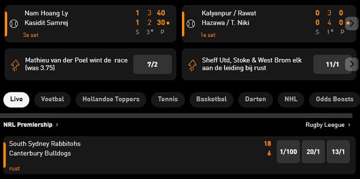 LiveScore Bet Quoten
