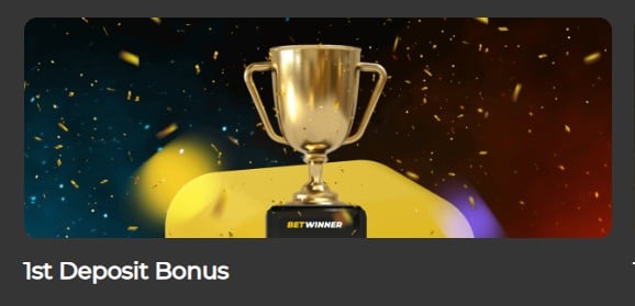 1st Deposit Bonus Offer - Use betwinner promo code