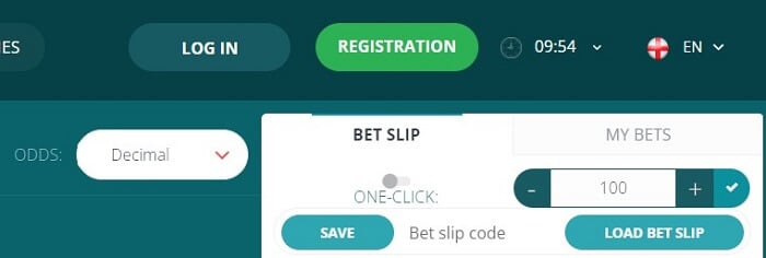 22Bet registration