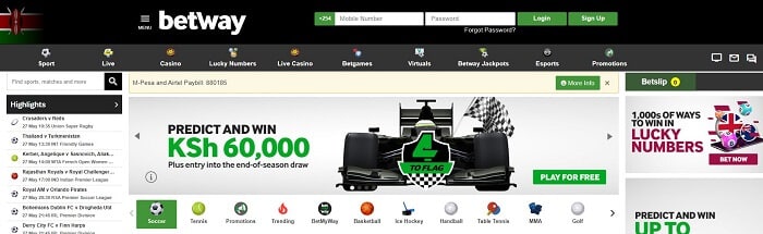 Betway site Kenya