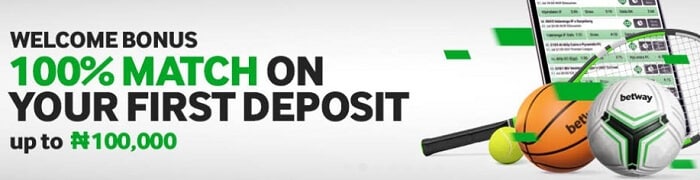 Betway Sign Up Welcome Bonus