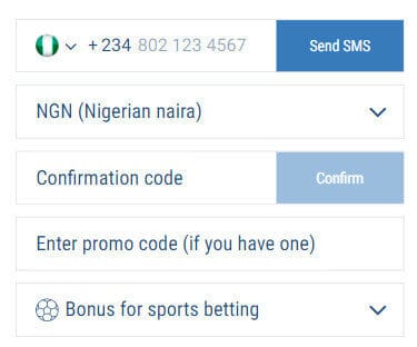 1xbet Registration Mobile Nigeria
