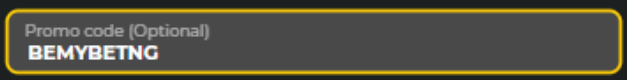 betwinner enter promo code in field