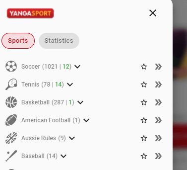 yangasport review sports betting markets