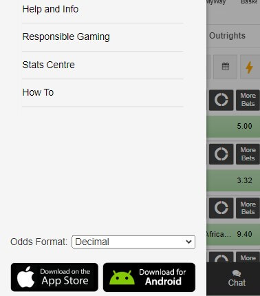 Download Betway app