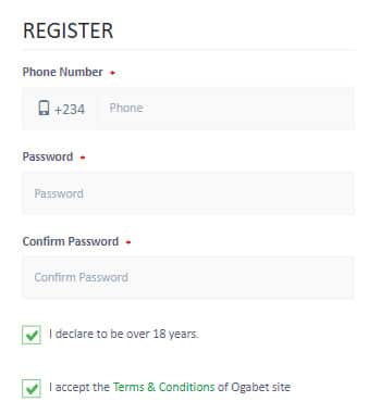 Ogabet Registration Steps Nigeria 