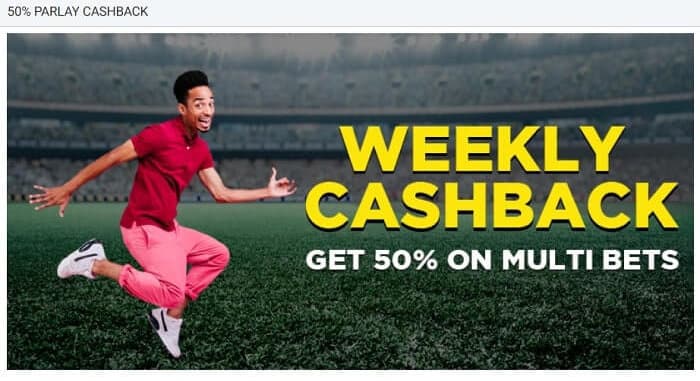 Parlay Cashback Bonus Dafabet
