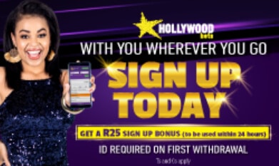 Hollywoodbets Welcome Offer