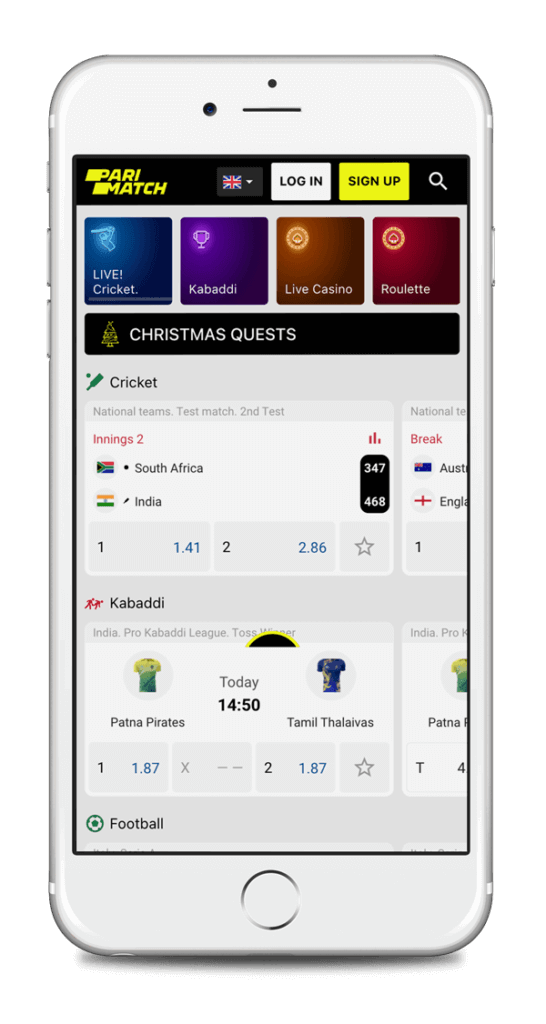 best betting app Parimatch