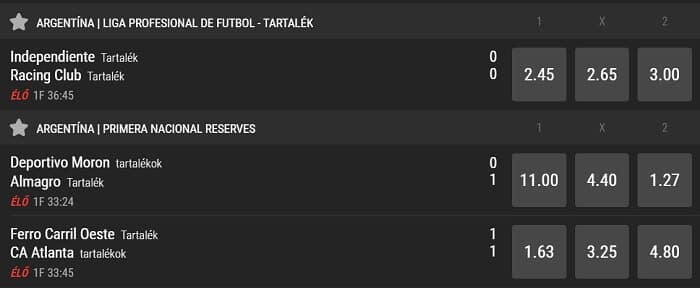 Fogadási Program bwin