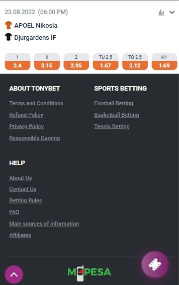 Deposit Money On The TonyBet App
