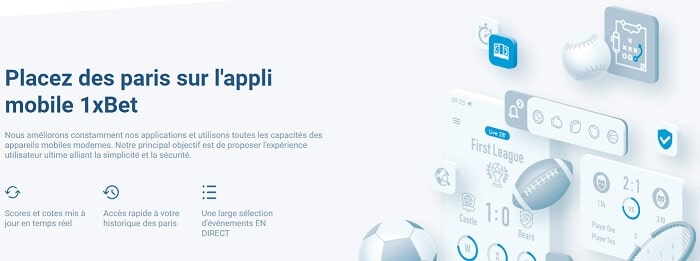 Applications de paris en ligne