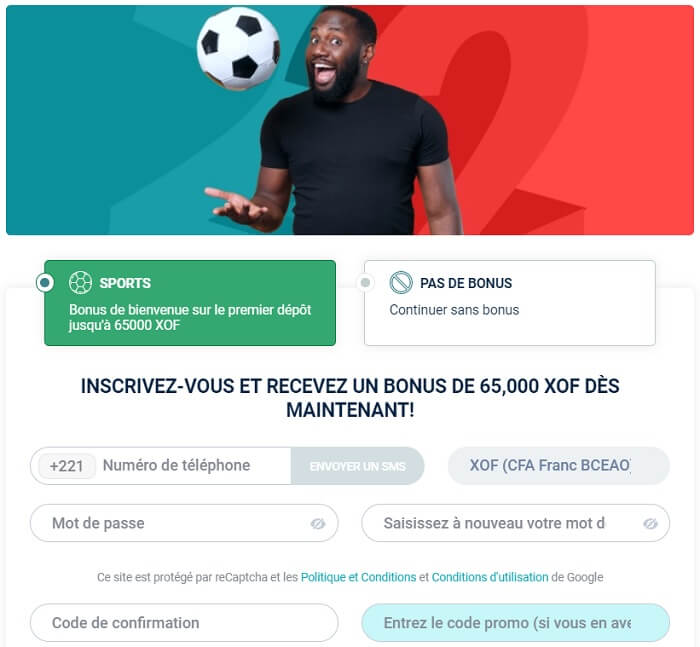 Comment Ouvrir un Compte 22Bet 