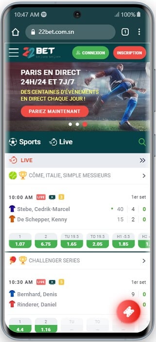 22bet App