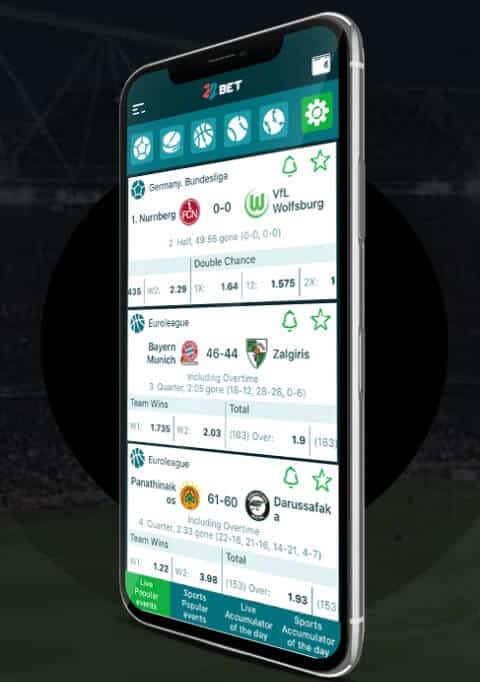 22Bet Sportfogadási App