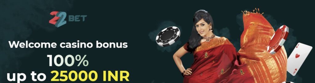 22bet casino promo code