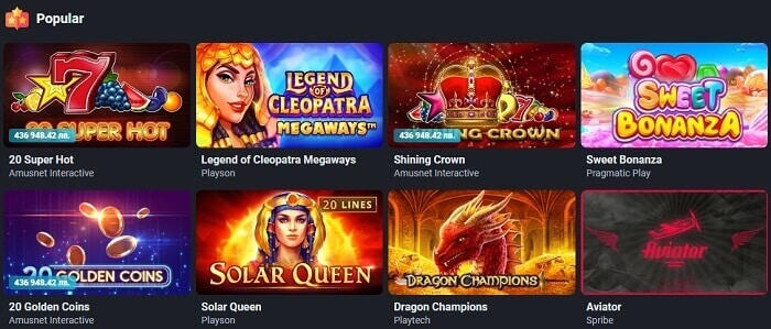 Betano Casino Games