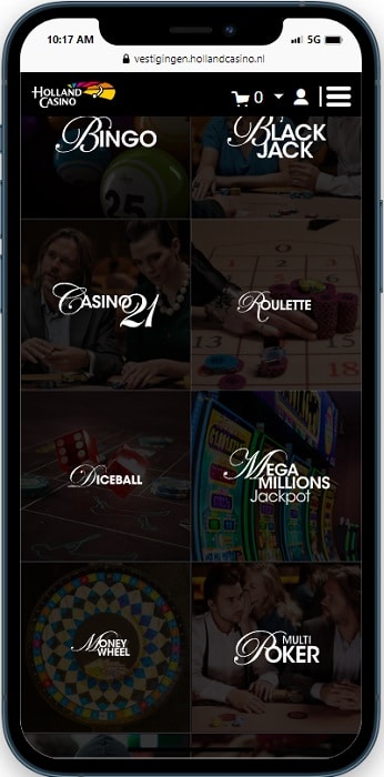 Holland Casino app