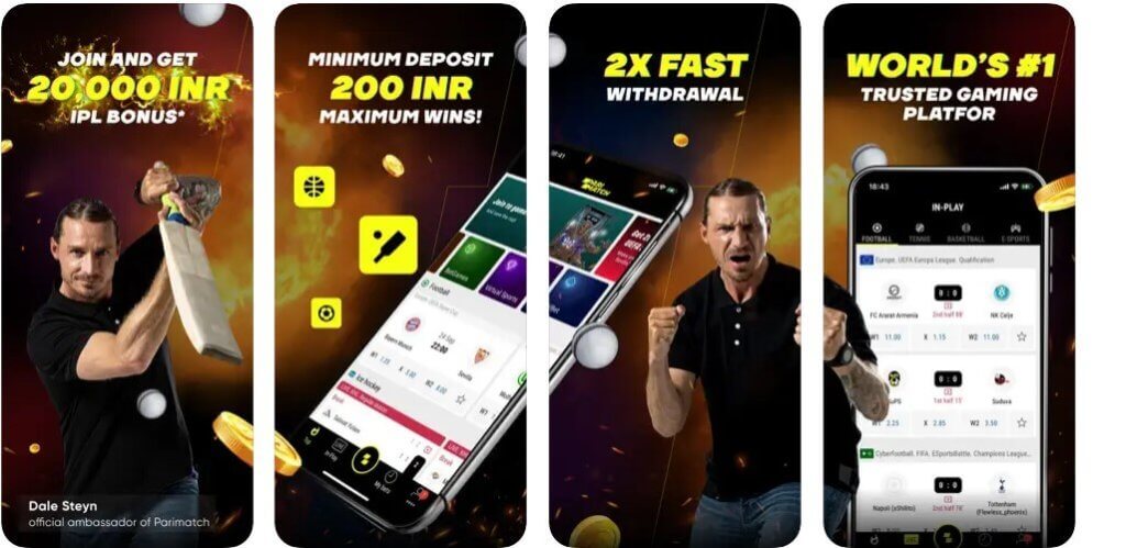 Parimatch mobile app