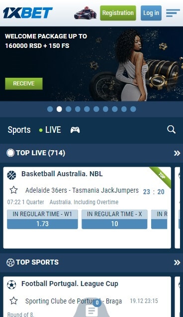 1xBet Mobile