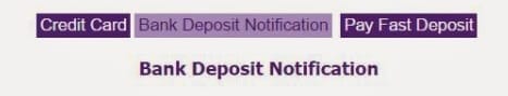 Bank Deposit Notification