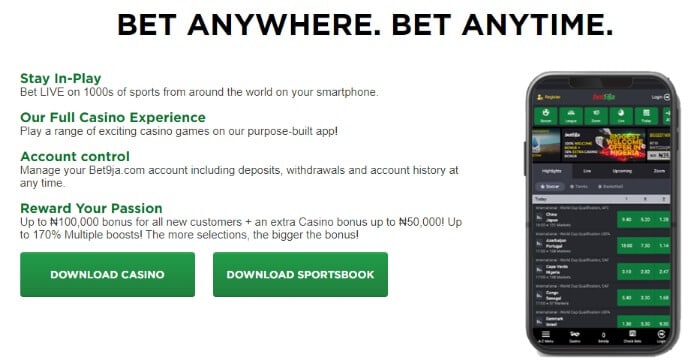Bet9ja Mobile App
