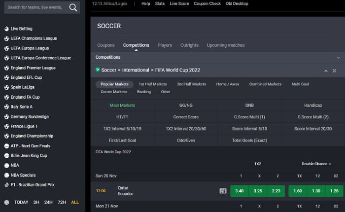 Bet9ja Sports