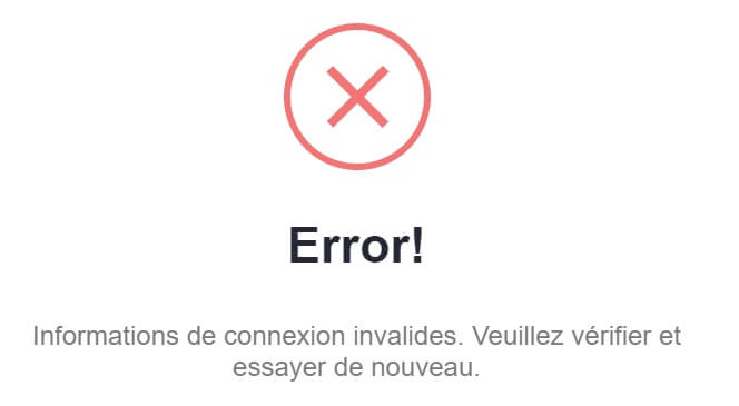 Premier Bet Problème de Connexion
