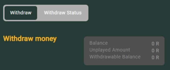 Withdrawal Method Gbets