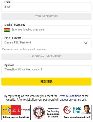 World Star Betting Register