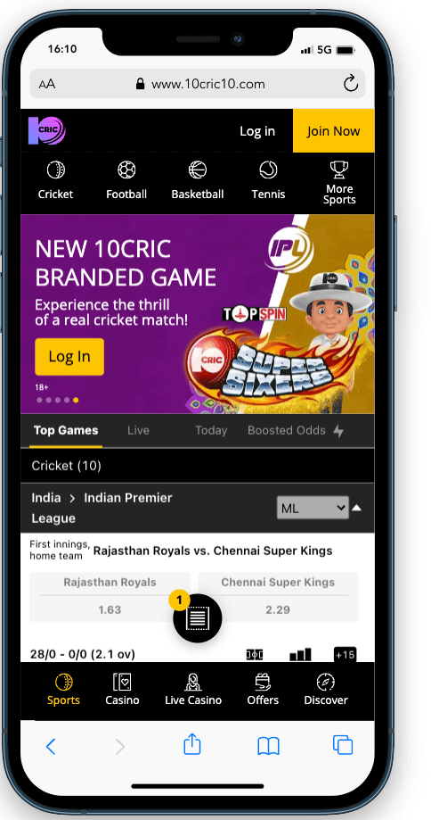 best betting app 10cric