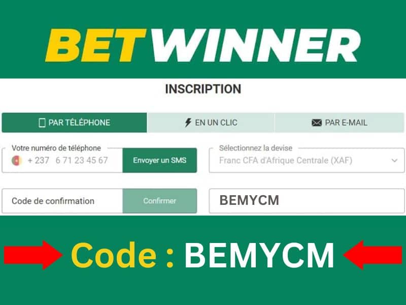 Code Promo BetWinner BEMYCM