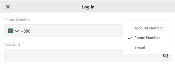 Bangladesh 1xBet Login Options