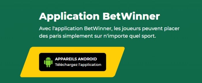 BetWinner Application Android