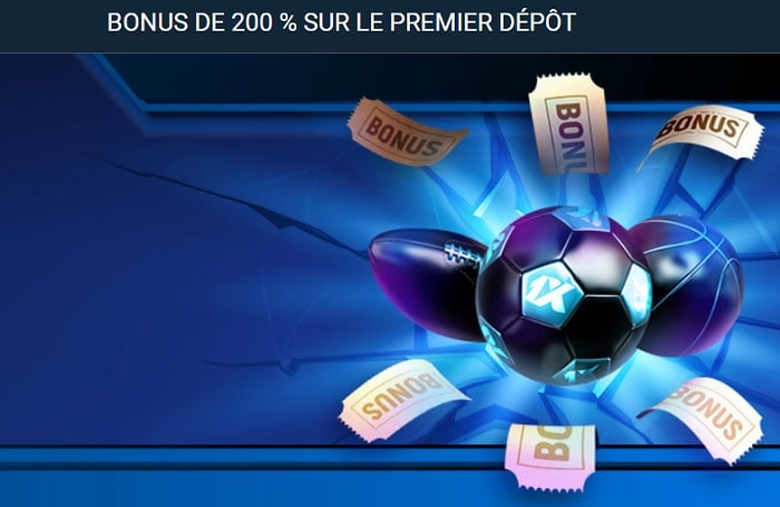 Bonus de Bienvenue 1xBet 