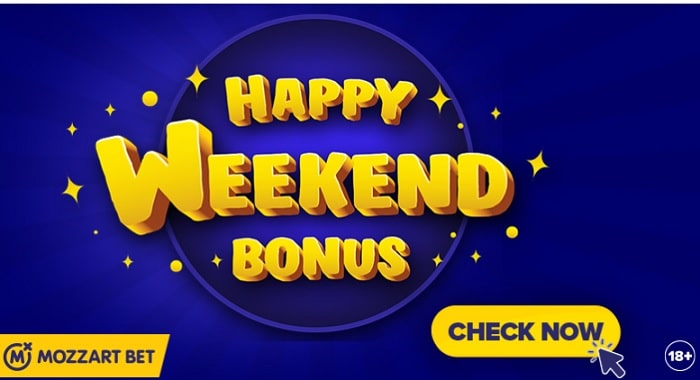Mozzartbet Happy Weekend  Bonus