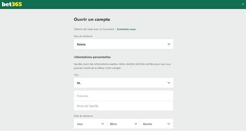 Connecter sur bet365