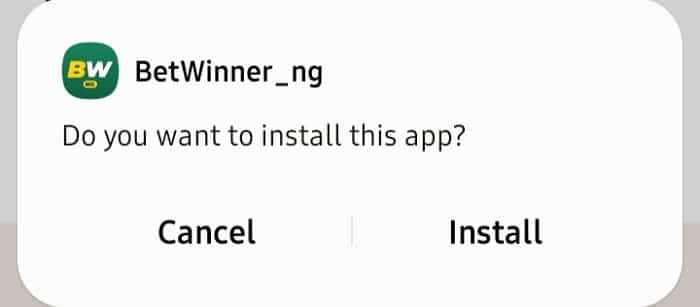 BW Install The App