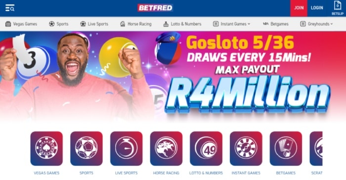 Betfred Home Page