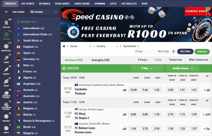 Betting Options at Fafabet