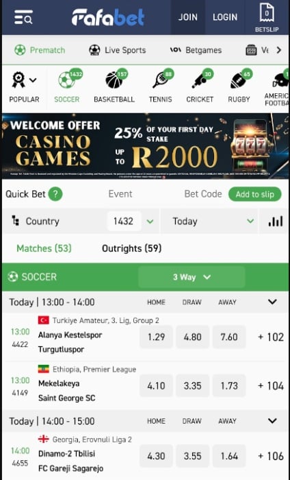 Fafabet Best Mobile App