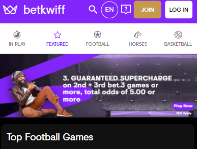 Betkwiff Mobile Version